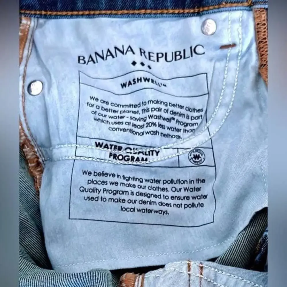 Banana Republic Universal Jean Women’s Size 2 (26-28) - Picture 5 of 7